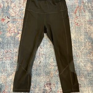 Lululemon fast and free army green leggings